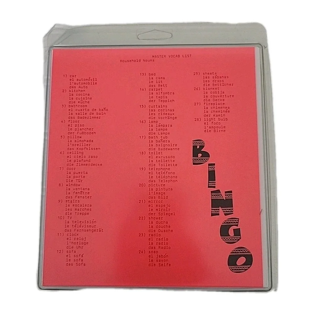 Teacher's Discovery Bingo, LOT‎ OF 6, 2-36 PLAYERS, PREOWNED